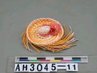 藏品(草編童玩帽)的圖片